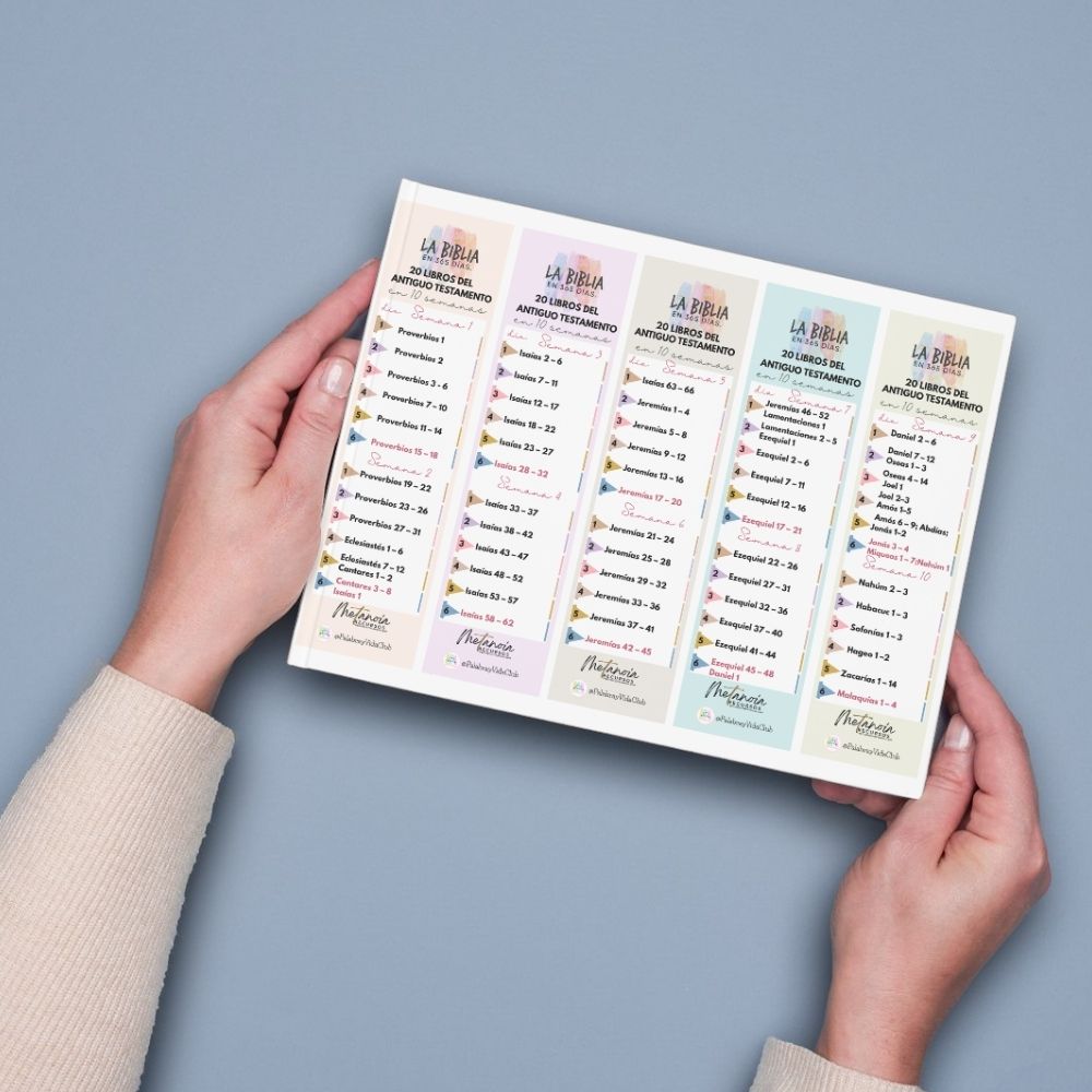 Plan de lectura 20 Libros del AT en 10 Semanas - Imagen 4