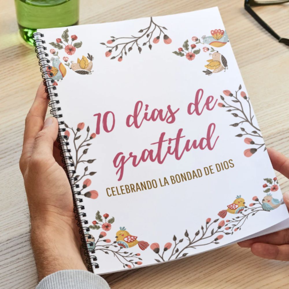 Libreta 10 días de Gratitud